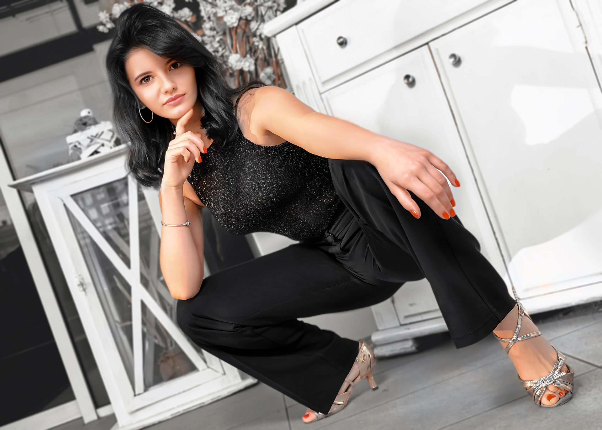 Long sleeve jumpsuits