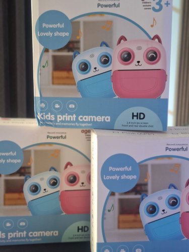 Kids print camera