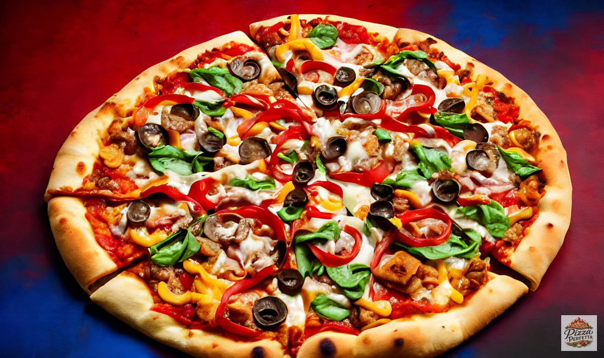 بيتزا الخضروات (كبيرة)