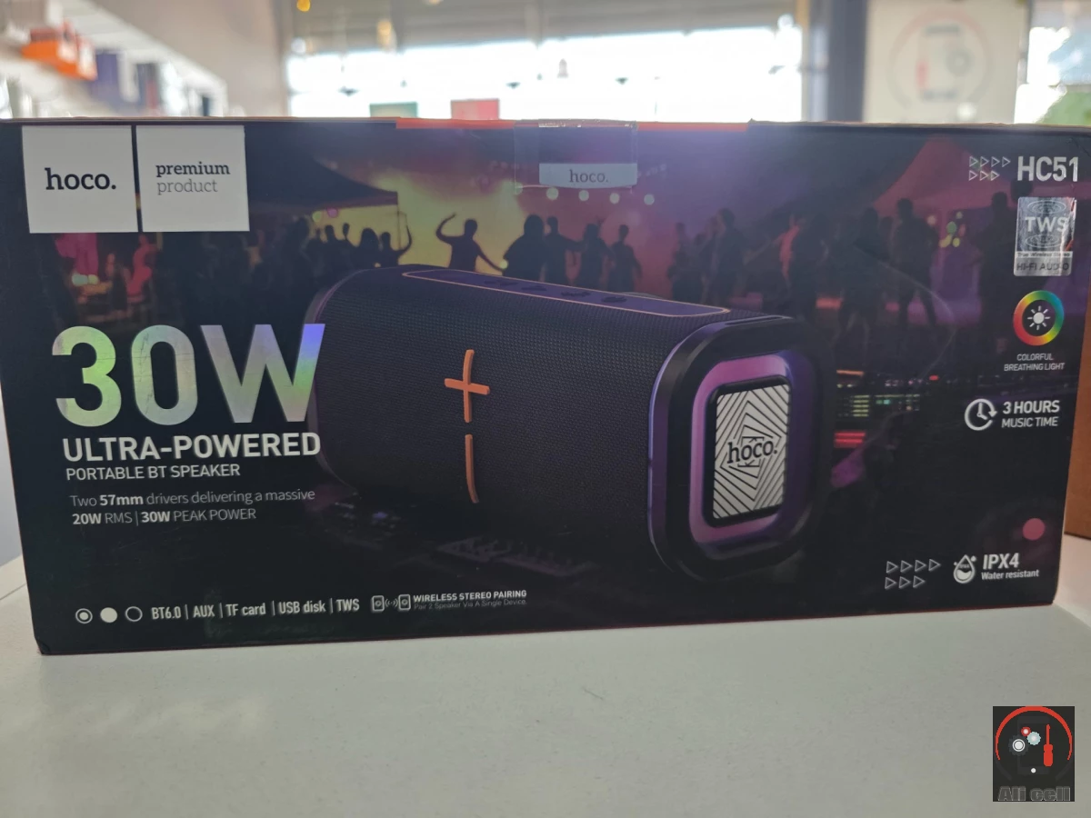 30W ultra powered portable bt speaker