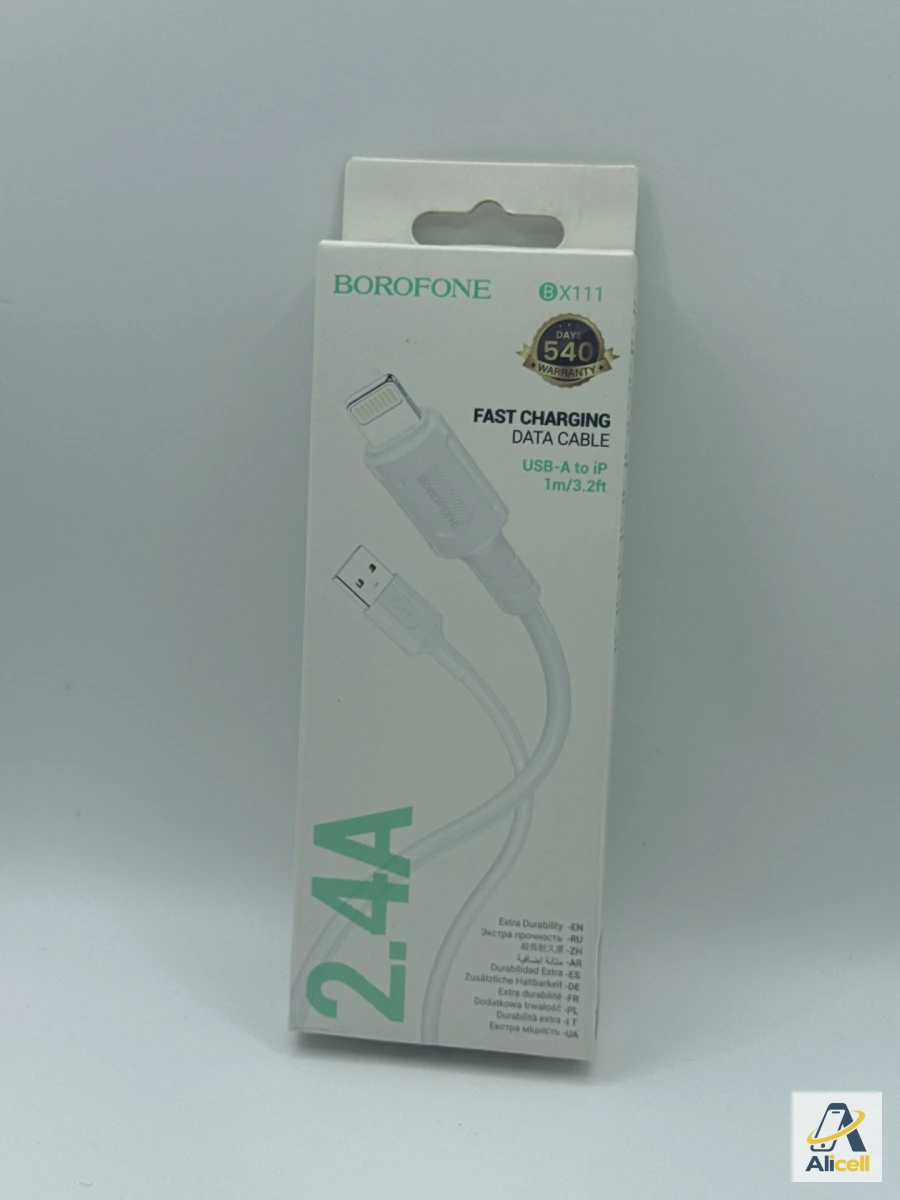 Borofone Cable USB to lightning
