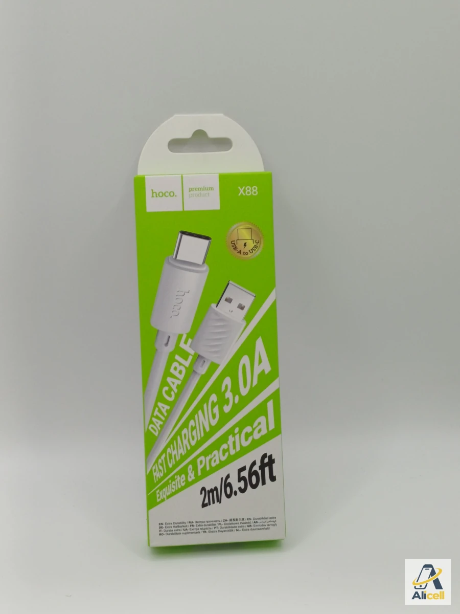 Hoco type C cable 2m
