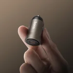 USB-C PD 30W Car Charger with Type-C to Lightning Cable — 12