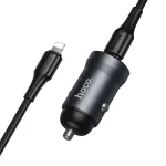 USB-C PD 30W Car Charger with Type-C to Lightning Cable — 7