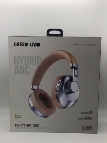 Green lion headphone