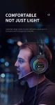 PANSEN 7.1 Wired Gaming Headset with Active Noise Cancellation — 5