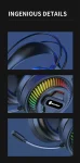 PANSEN 7.1 Wired Gaming Headset with Active Noise Cancellation — 7