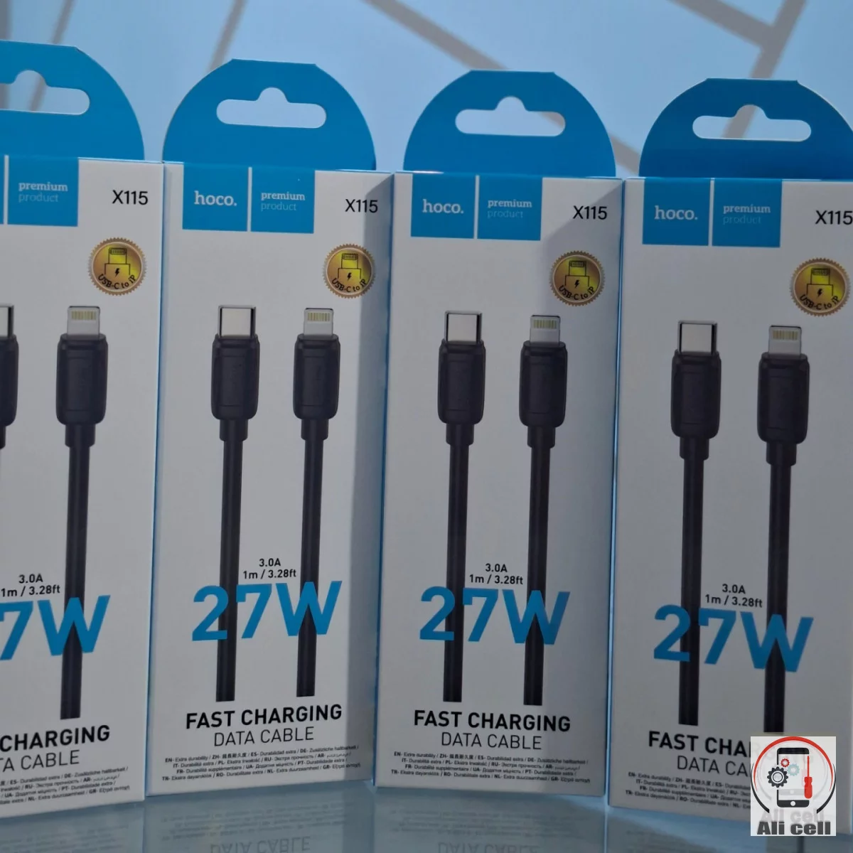 نوع الكابل USB - C إلى iPhone Lightning