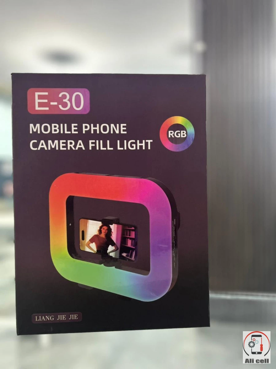 ‎E-30 RGB LED E30 RGB Liang Jie Jie – RGB Ring Light